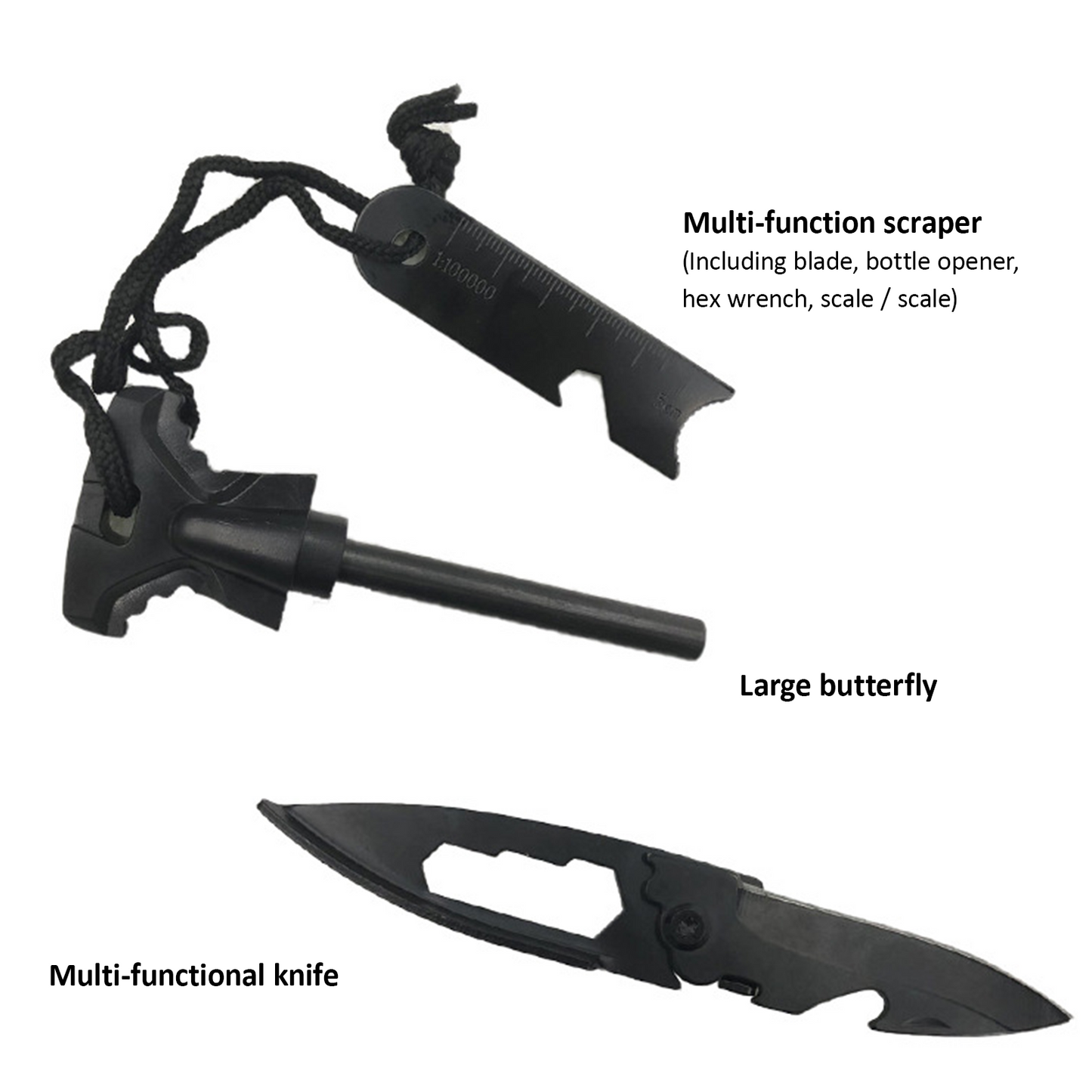 Camping Emergency Survival Tool Kit