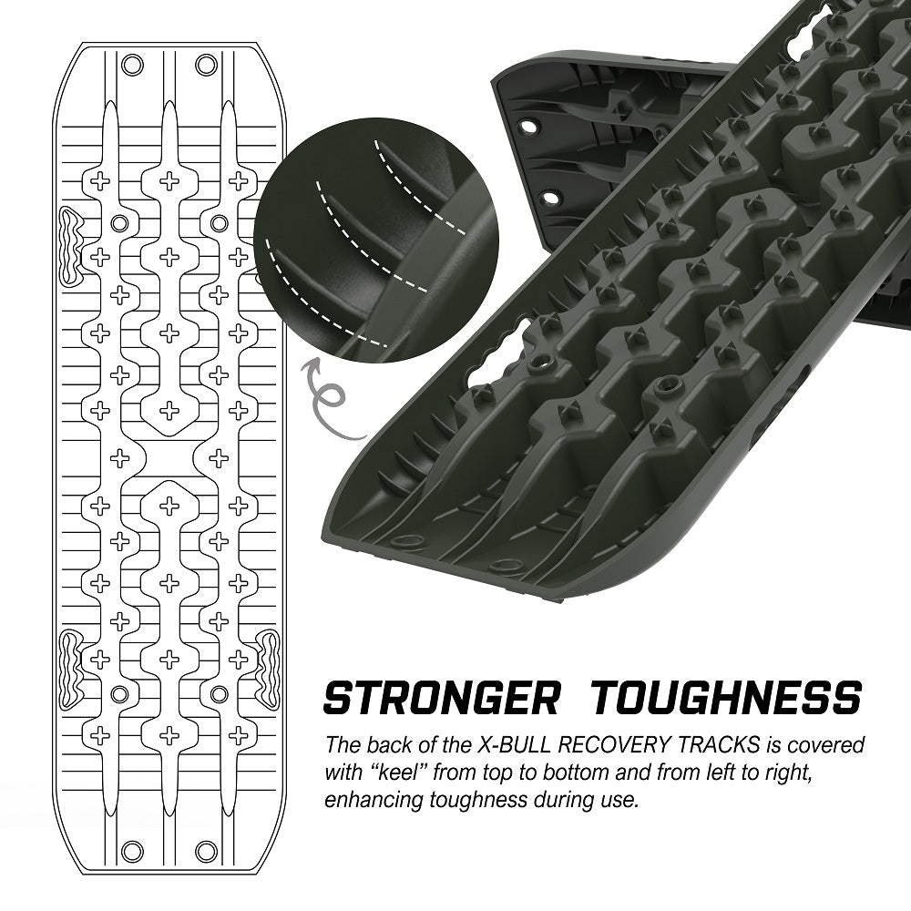 X-BULL Gen 3.0 Recovery tracks - Olive green