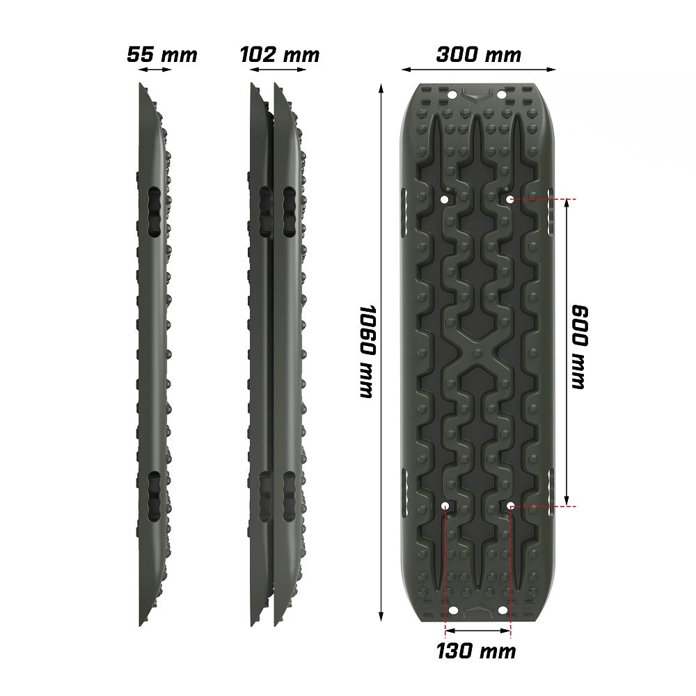 X-BULL Gen 3.0 Recovery tracks - Olive green