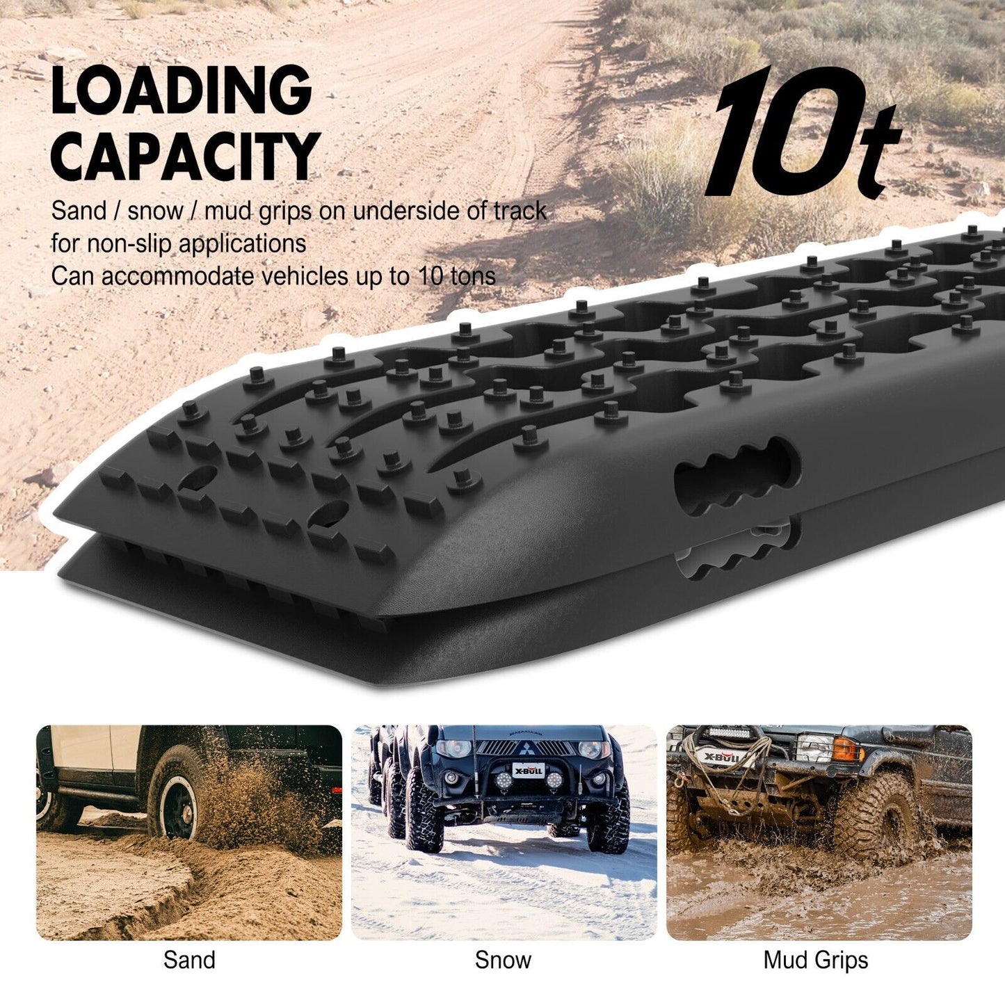 X-BULL Essentials Recovery Kit with Recovery Tracks