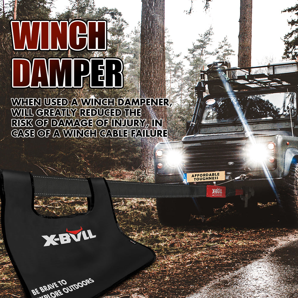 X-BULL 6 piece Recovery Kit