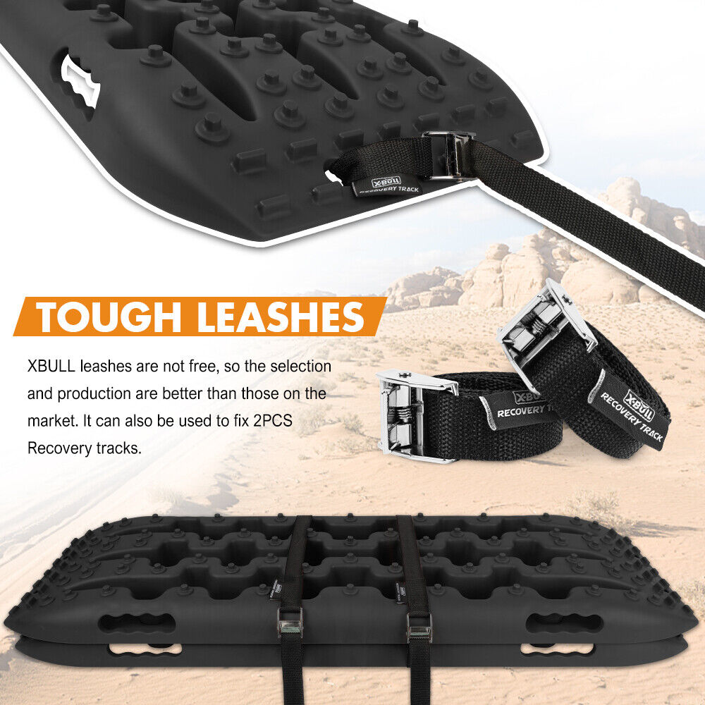 X-BULL Recovery tracks Gen 2.0 with Mounting kit - Black