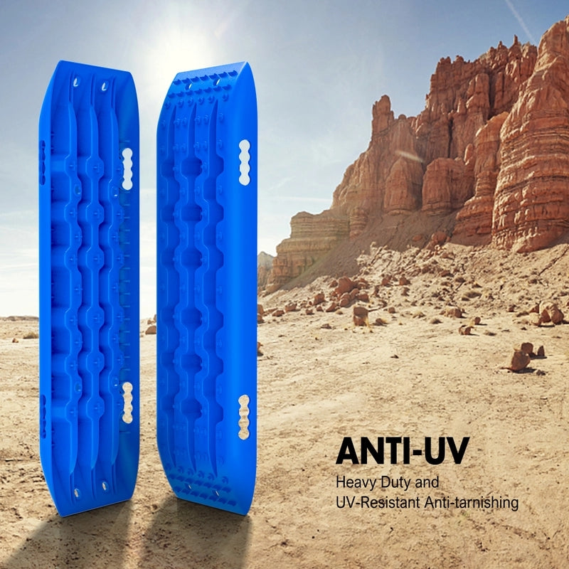 X-BULL Recovery tracks Gen 2.0 with Mounting kit - Blue