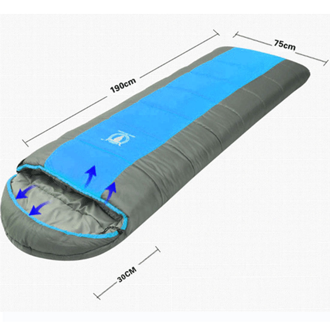 Sleeping Bag -15C - Blue