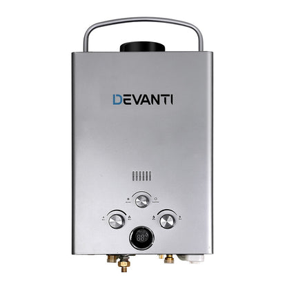 Devanti Portable Gas Water Heater with 8L/Min Pump