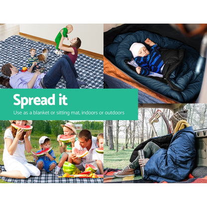 Single Sleeping Bag 0C - Blue