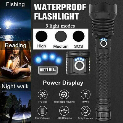 Ultra Bright LED Tactical Flashlight