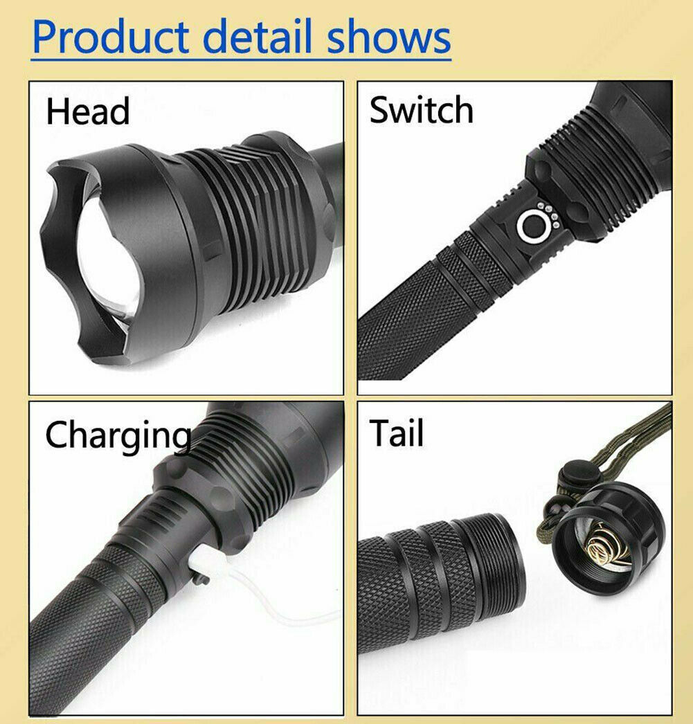 Ultra Bright LED Tactical Flashlight