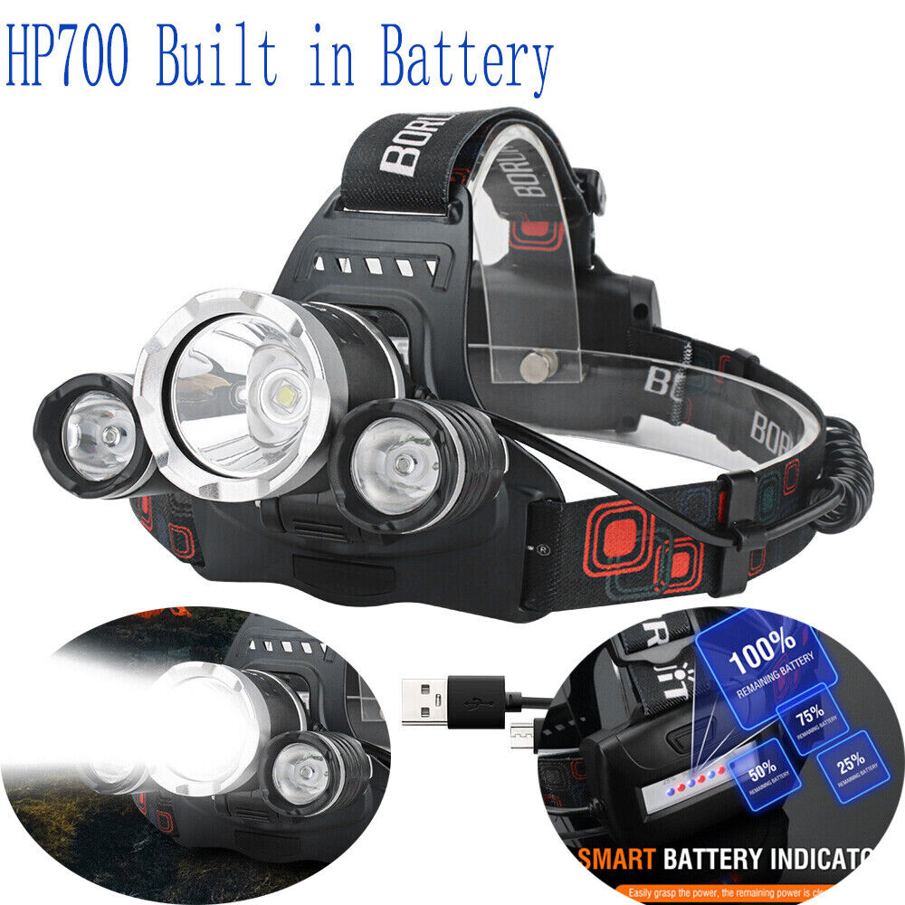 HP700 Rechargeable LED Headlamp