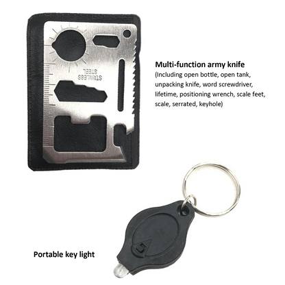 Camping Emergency Survival Tool Kit