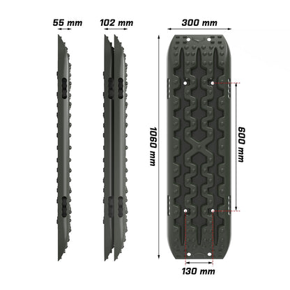 X-BULL Gen 3.0  Recovery tracks - Olive green