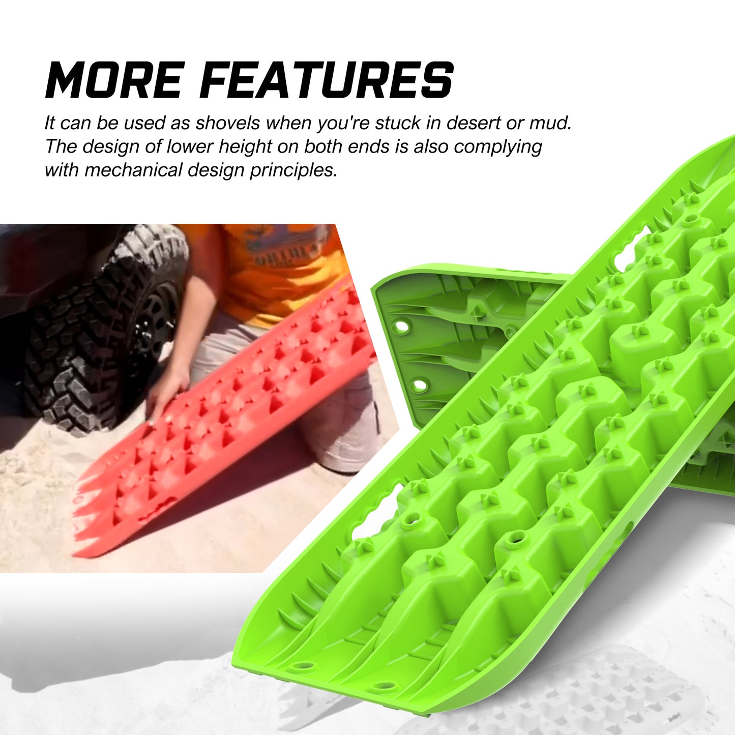 X-BULL Gen 3.0 Recovery tracks - Green