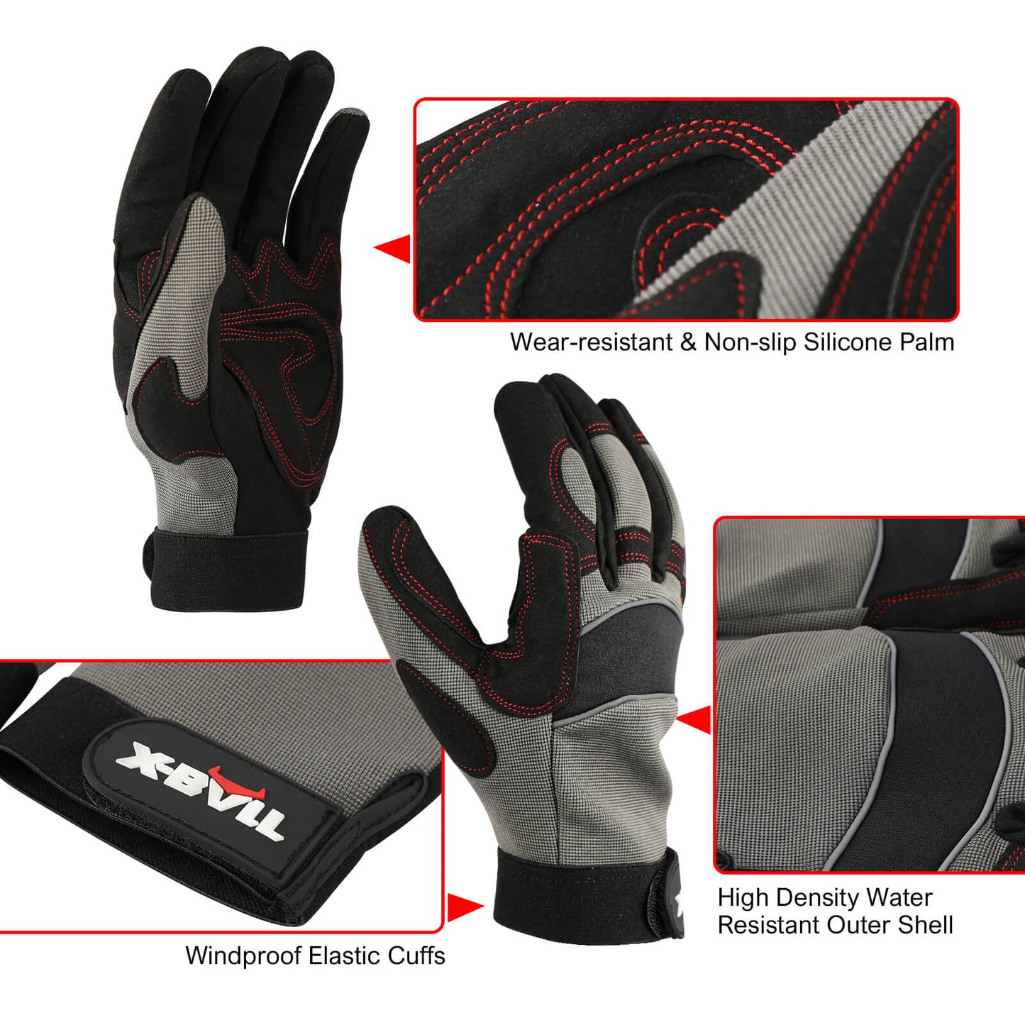 X-BULL 'Soft' 4WD Recovery Kit with Gen 2.0 Recovery Tracks - Red