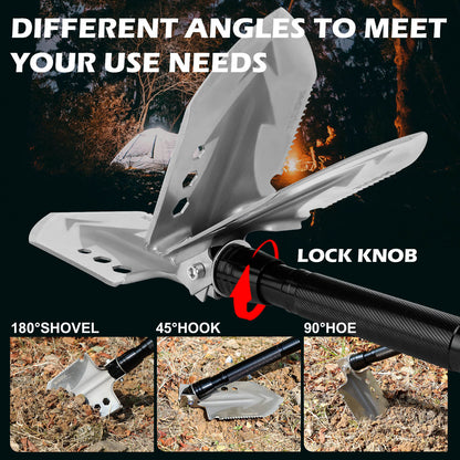 X-BULL Folding Multifunction Shovel