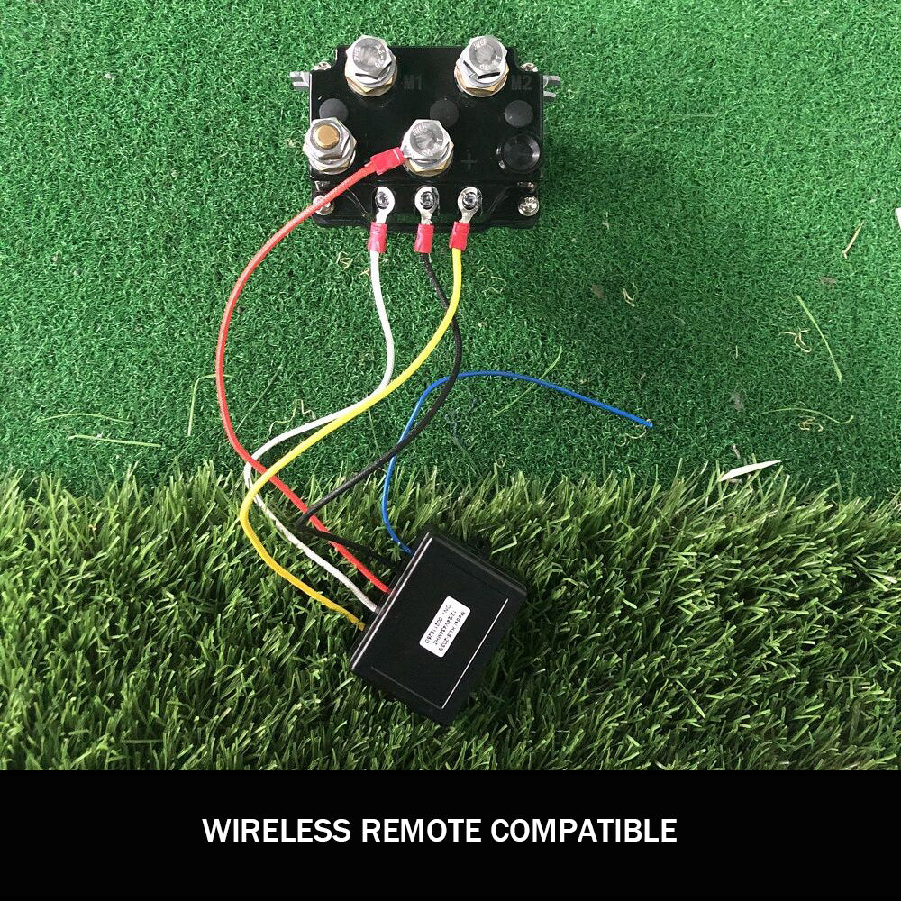 X-BULL 12V Winch Solenoid Relay with Twin Wireless Remote