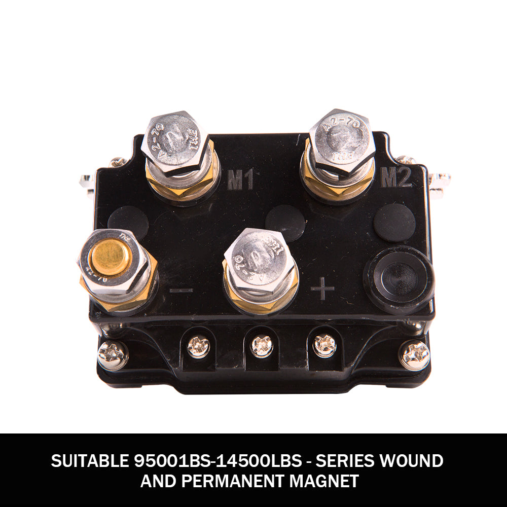 X-BULL 12V Winch Solenoid Relay with Twin Wireless Remote