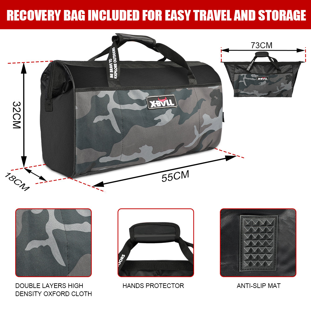 X-BULL 6 piece Recovery Kit
