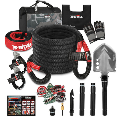 X-BULL 'Soft' Recovery Kit with Multifunction Shovel
