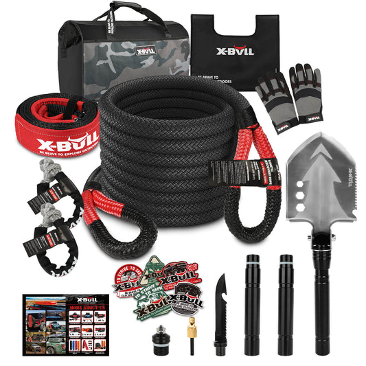 X-BULL 'Soft' Recovery Kit with Multifunction Shovel