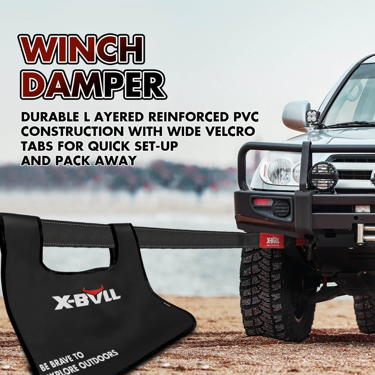 X-BULL 'Soft' Recovery Kit with Multifunction Shovel
