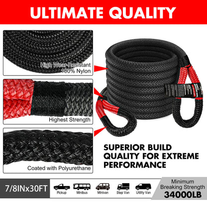 X-BULL 'Soft' Recovery Kit with Multifunction Shovel