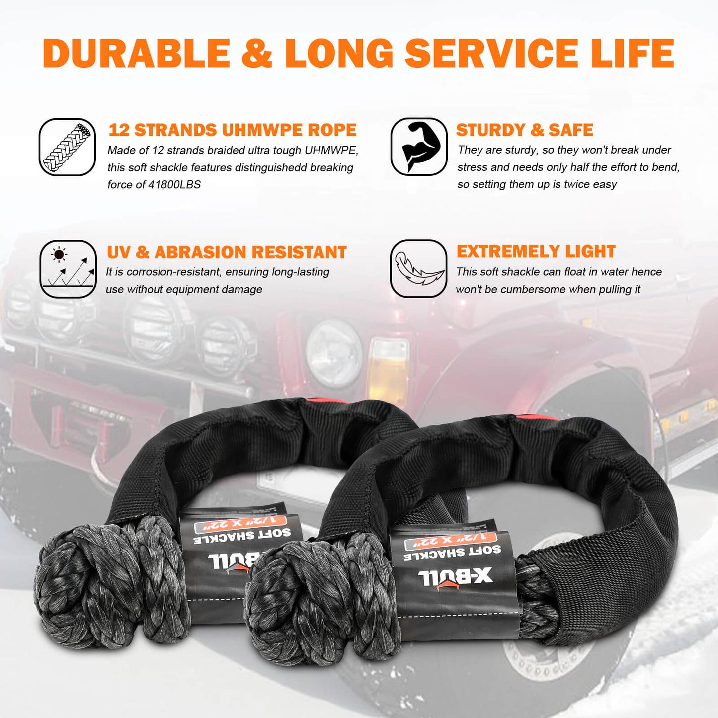 X-BULL Basic 4WD Recovery Kit