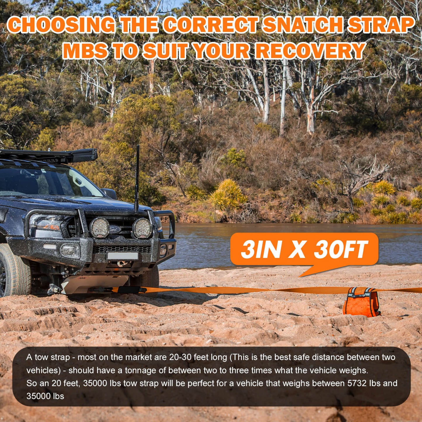 X-BULL Basic 4WD Recovery Kit
