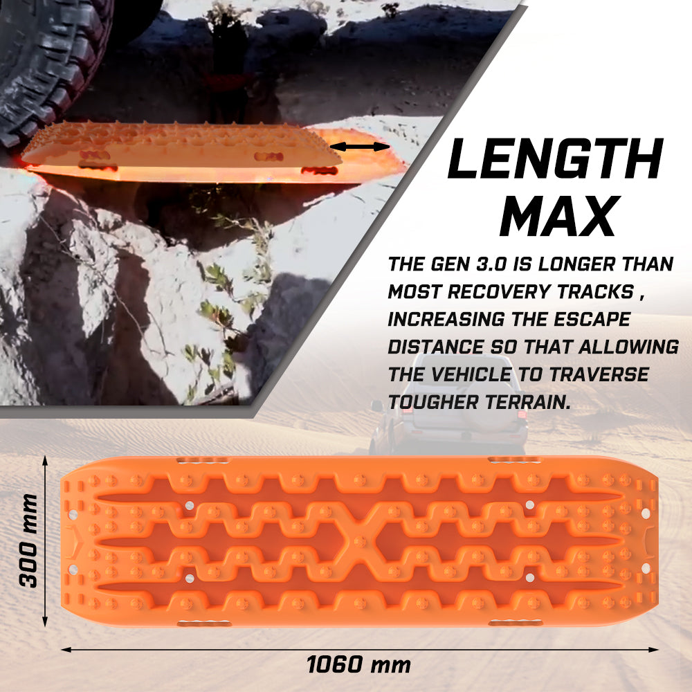 X-BULL Recovery tracks Gen 3.0 - Orange