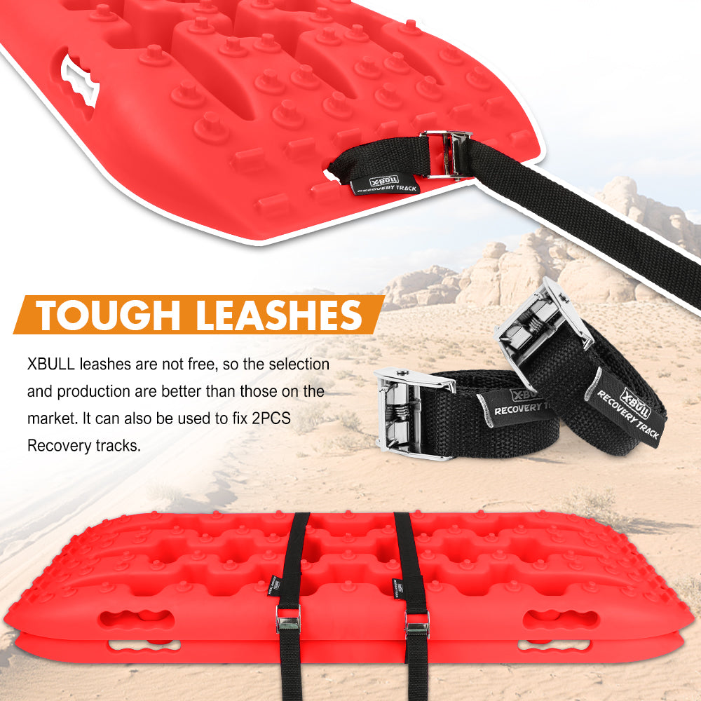 X-BULL Recovery tracks Gen 2.0 with Mounting kit - Red