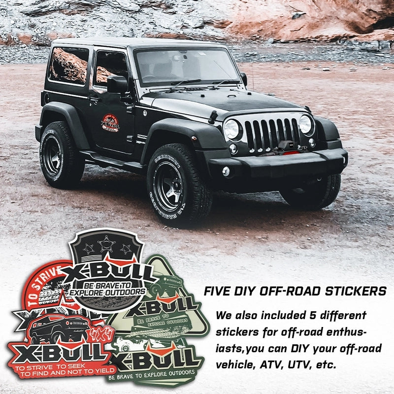 X-BULL Recovery tracks Gen 2.0 with Mounting kit - Red
