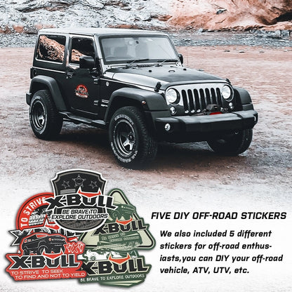 X-BULL Recovery tracks Gen 2.0 with Mounting kit - Red