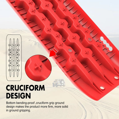 X-BULL Recovery tracks Gen 2.0 with Mounting kit - Red