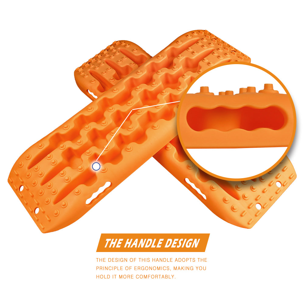 X-BULL Recovery tracks Gen 2.0 with Mounting kit - Orange