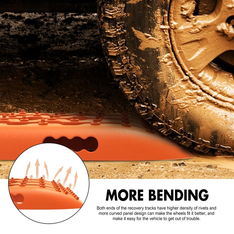 X-BULL Recovery tracks Gen 2.0 with Mounting kit - Orange