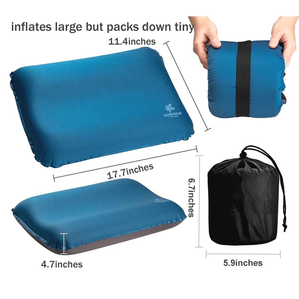 Self Inflating Camping Pillow