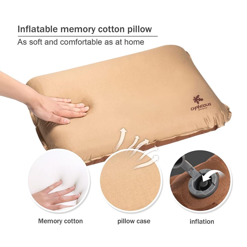 Self Inflating Camping Pillow