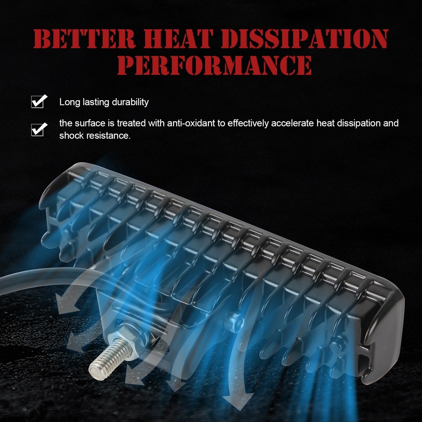 2 x 6 Inch Dual - Row Work Light
