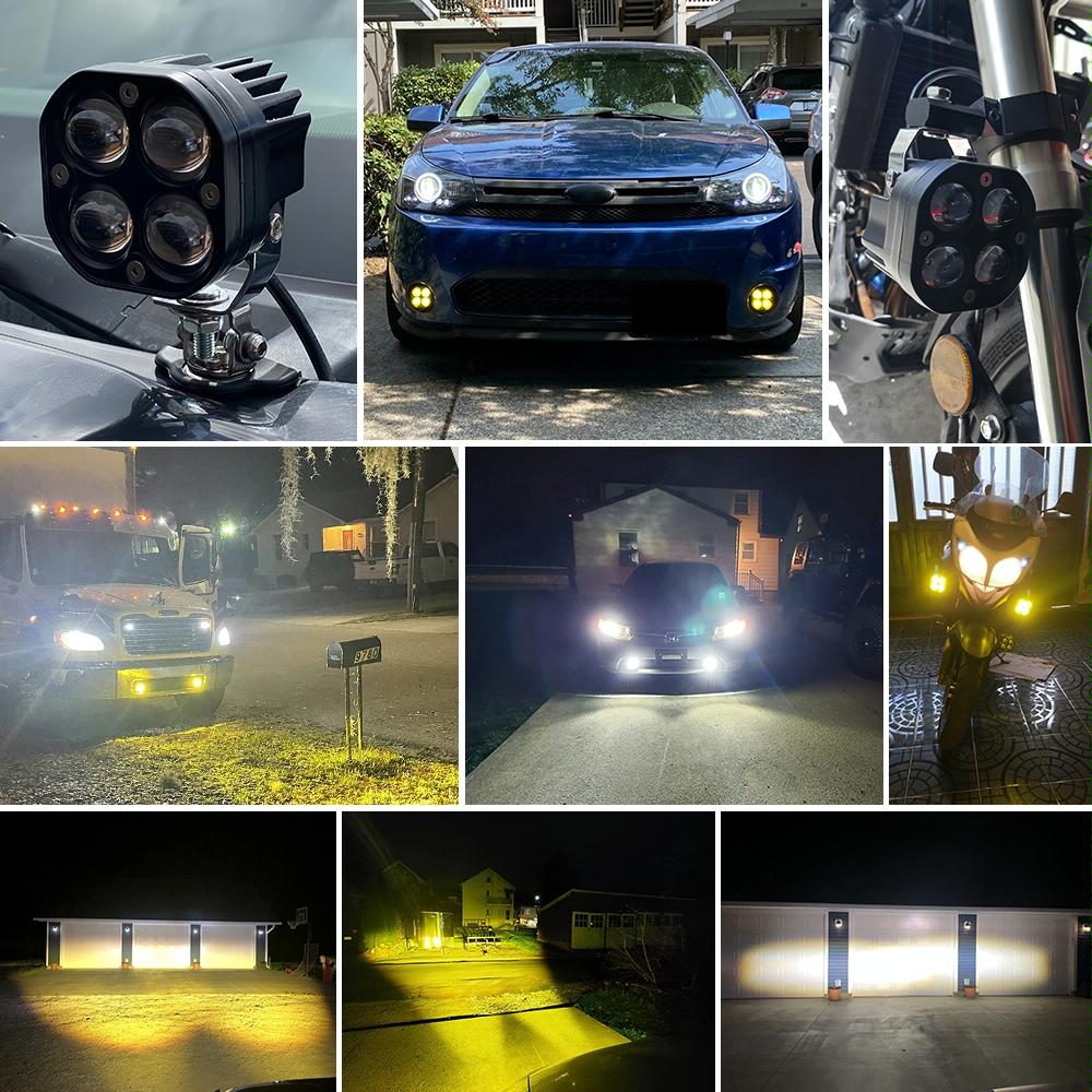 3 Inch Continuous Two - Colour Spotlight 2000Lm