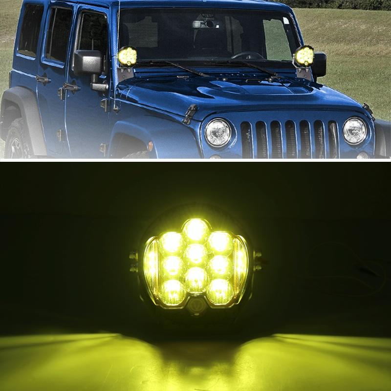5 Inch Three Directional Amber Light