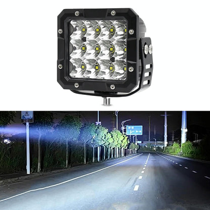 5 Inch Square Work Light - White