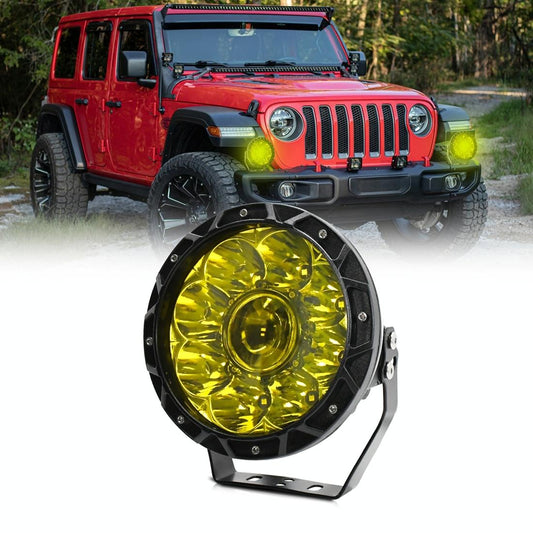 7 inch Work Light - Yellow
