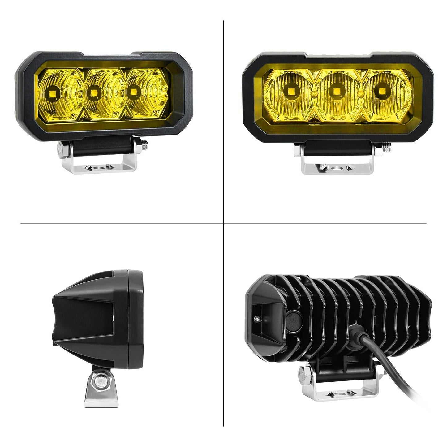 5 Inch Amber Light Bar