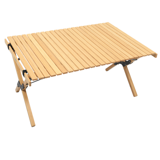 Bamboo Roll Up Portable Table