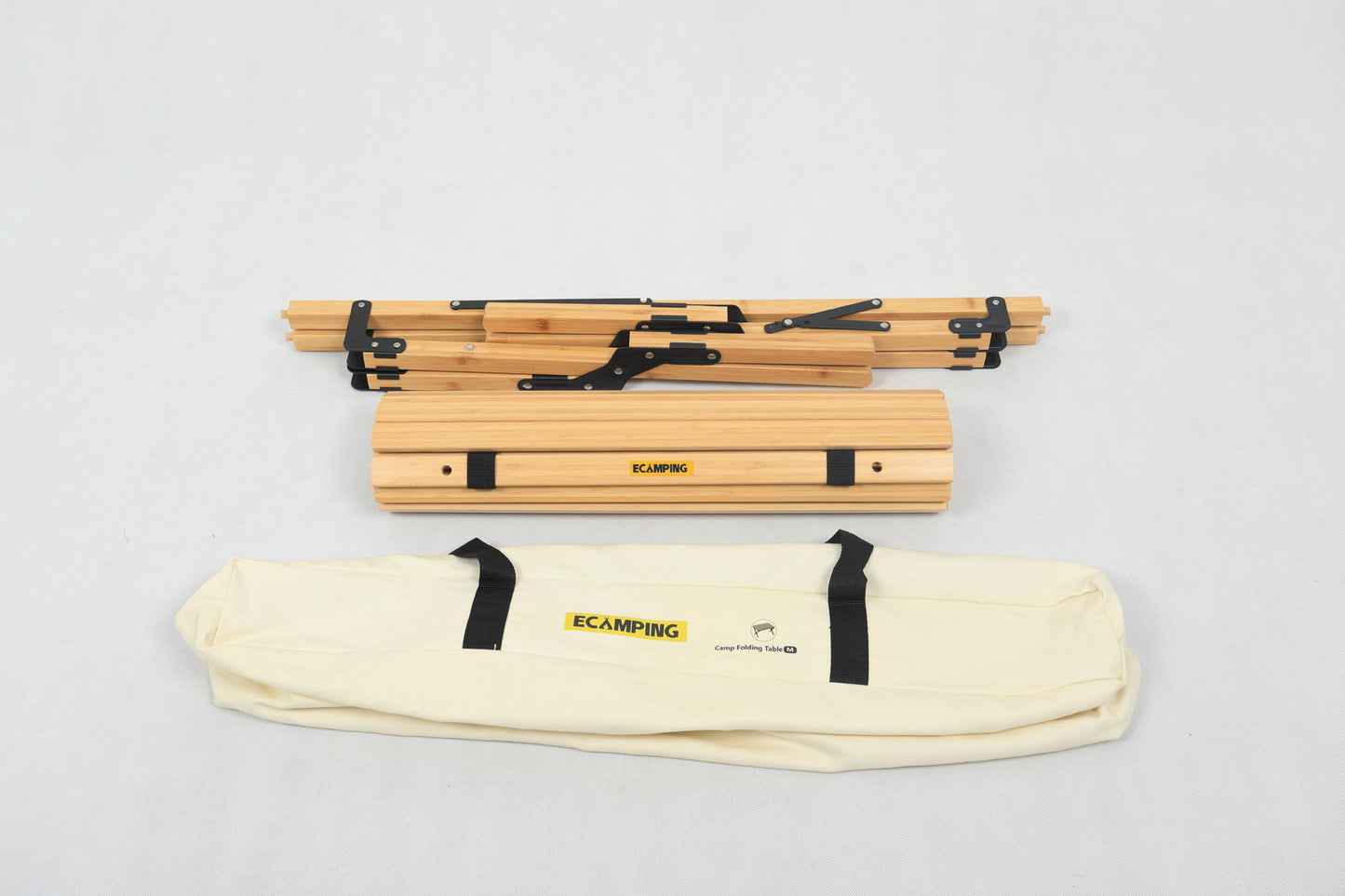 Bamboo Roll Up Portable Table