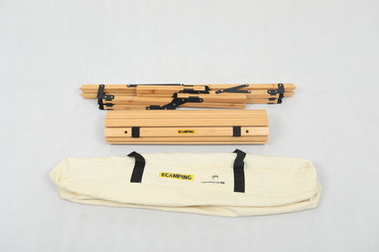 Bamboo Roll Up Portable Table