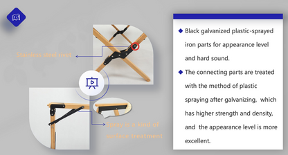Bamboo Roll Up Portable Table