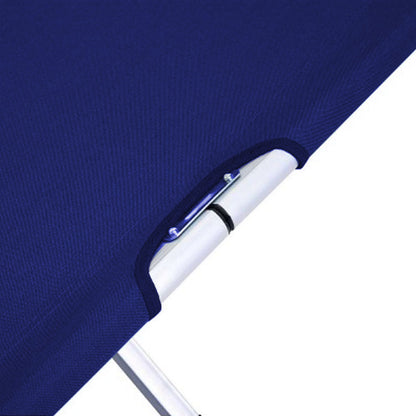 Camp Folding Single Stretcher with Carry Bag