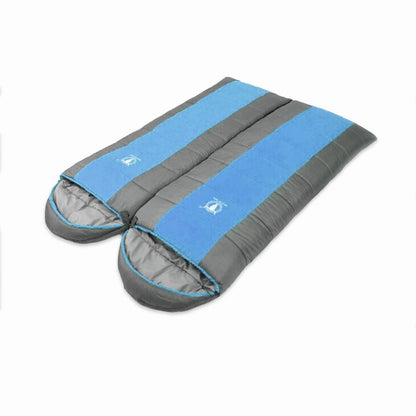 Double Sleeping Bag -15C - Blue