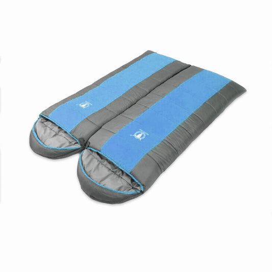 Double Sleeping Bag -15C - Blue