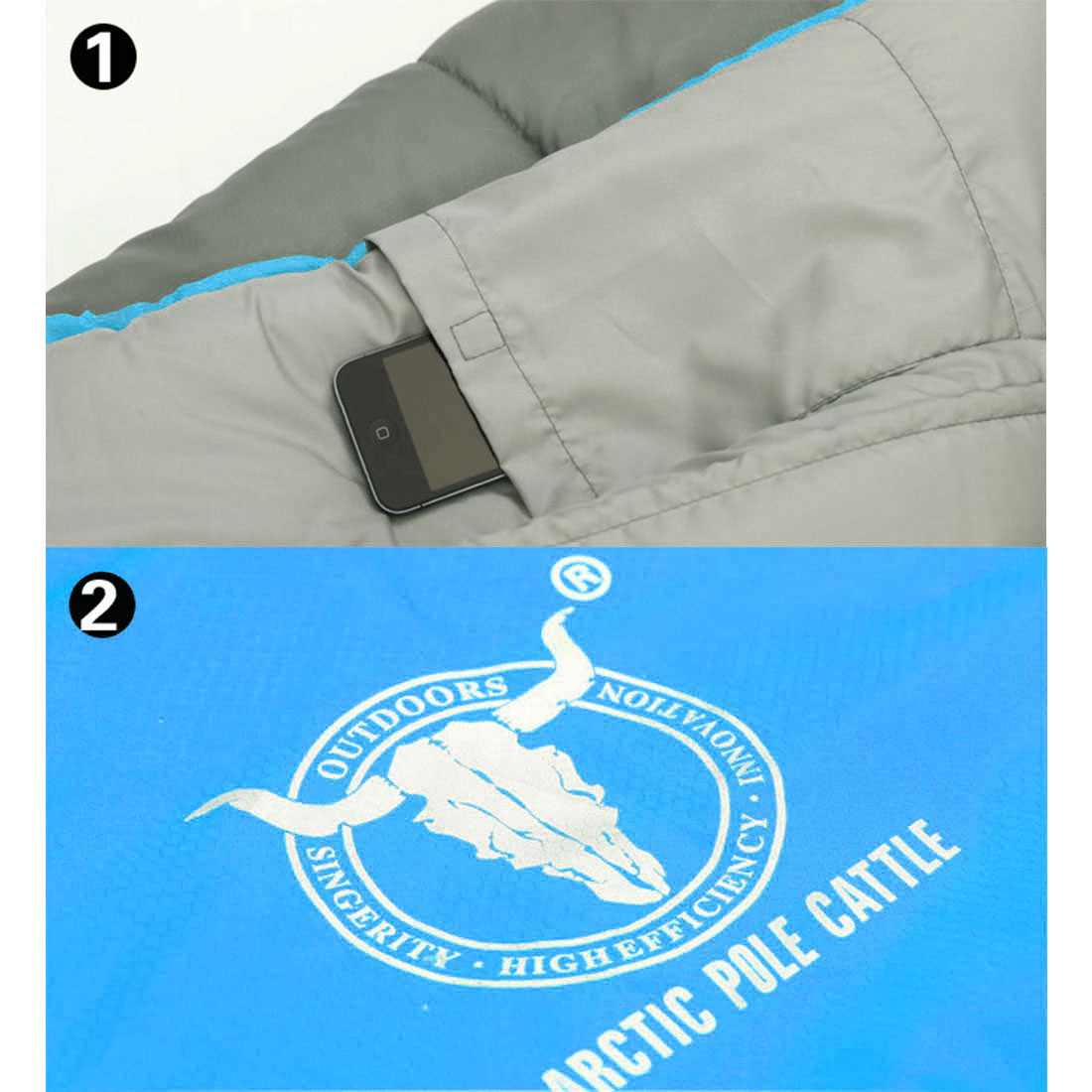 Sleeping Bag -15C - Blue